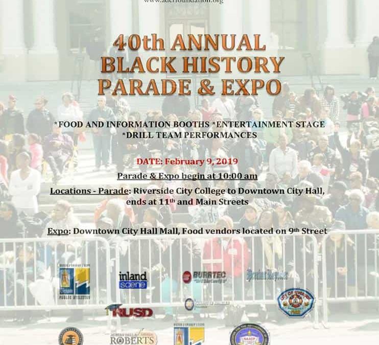 40th Annual Riverside Black History Parade, Expo & Car Show