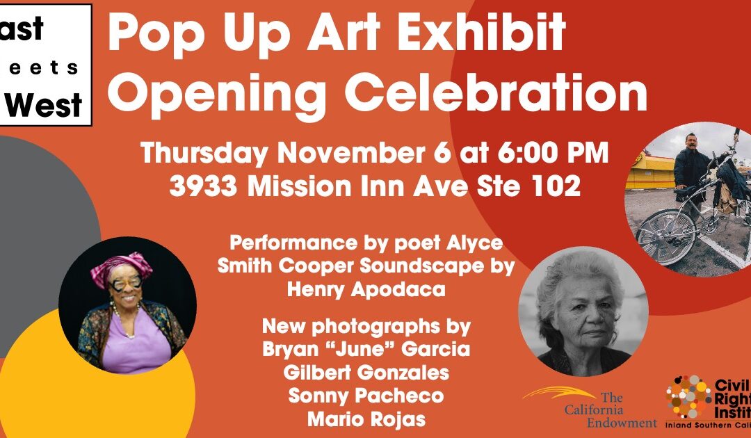 Pop Up Exhibition: East Meets West